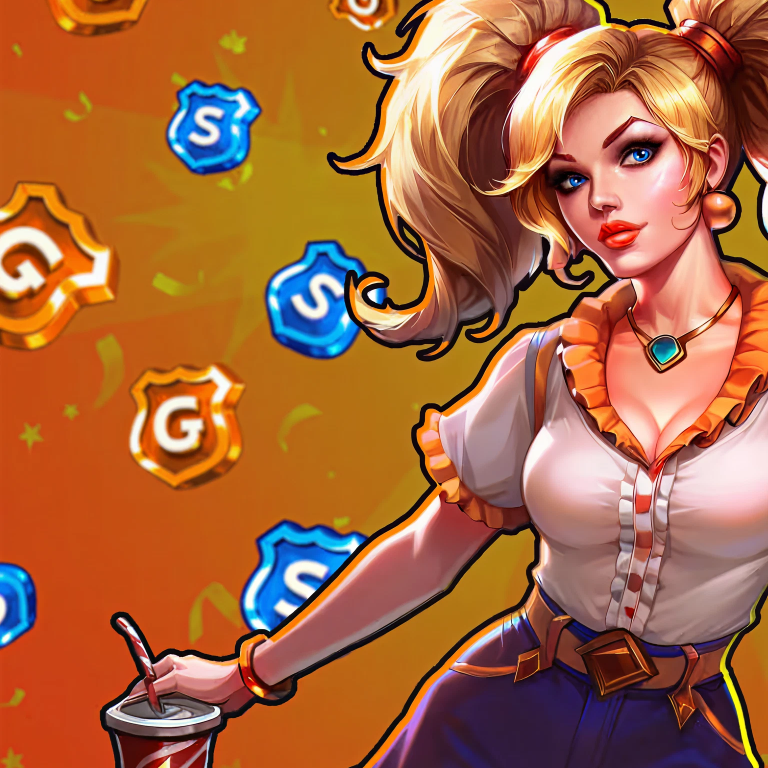 Grid of free-to-play slot and table games